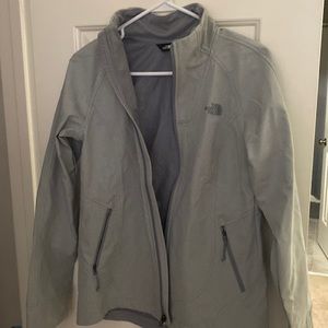 North Face Women Grey Windwall Jacket